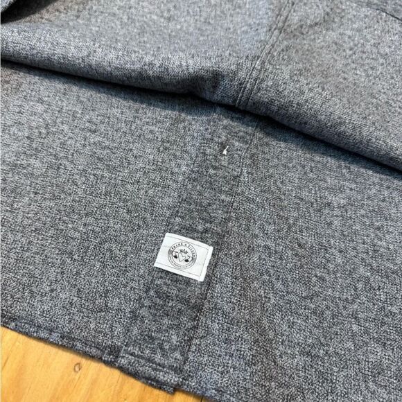 Frank & Eileen Finbar Shirt Mens SM Button Up 100% Cotton Heather Gray Flannel - Picture 8 of 9